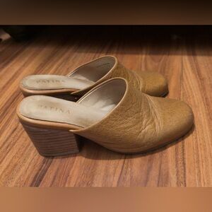 Portland Leather Brown Mules